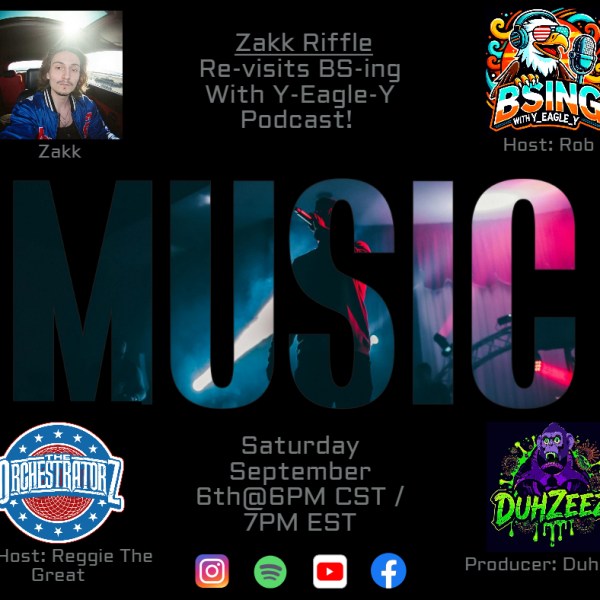 BS-ing With Y-Eagle-Y Podcast | Zakk Riffle Returns: Hip-Hop, Soul & Riffs&nbsp;🔥🎸
